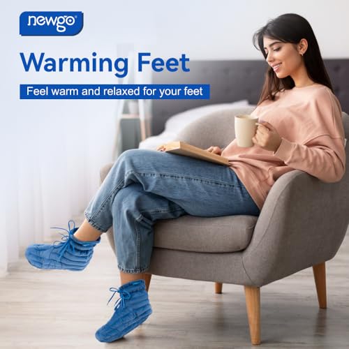 Microwaveable Booties for Deep Heat Foot Ailments Relief