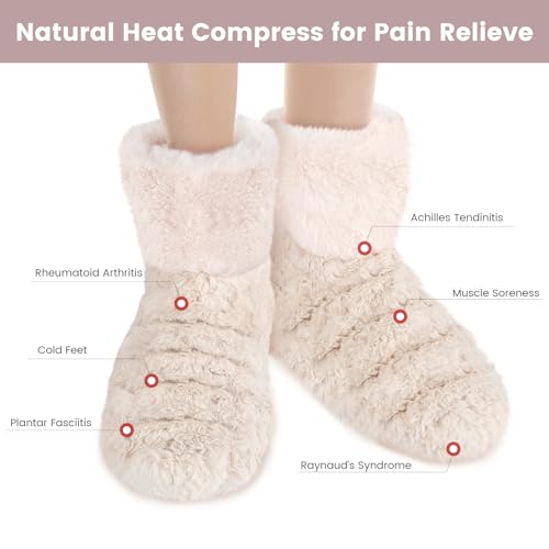 Heated Foot Booties for Achilles Tendinitis and Foot Pain Relief
