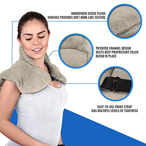 5-Pound Microwavable Heating Pad for Neck and Shoulder Pain Relief